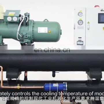 Manufacturer CE 10 HP hot sale overseas carrier air cooled chiller