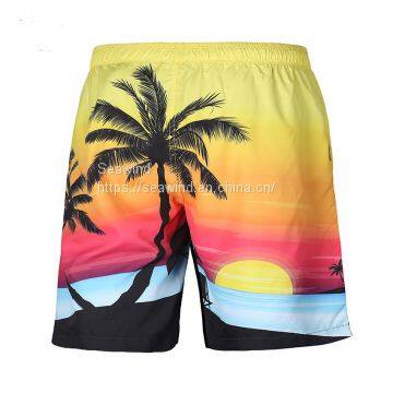 BEACHWEAR Wholesale Stretch Boardshorts Surf Quick Dry Swimwear Pants Mens Short Beach Pants photo-2