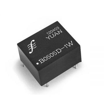 1W Fixed Input Isolated and Unregulated Single Output DC/DC Converter Module