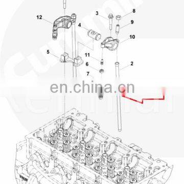 4940025 5272007 FOTON CUMMINS ISF3.8 ENGINE Rocker Lever Push Rod photo-2