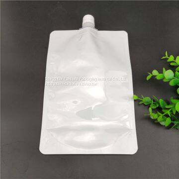 Made in China 1L Empty Off-white Color Plastic PET Bag for 75% Hand Sanitizer/pharmaceutical Use, Can be Used Instead of Bottle photo-2