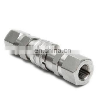 Half Size of Wide Range Pipe Hydraulic Fittings With Hardened Sleeve and Nipple for Mobile Working Equipment photo-2