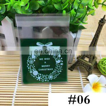 Hoomall 1000PCs Christmas Self Sealing Bag Plastic Candy Cookies Pouches Gift Bag Self Adhesive Resealable New Year Gift Bags photo-5