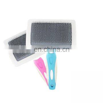 Plastic massage dog comb hair remover pet comb for small dogs cats