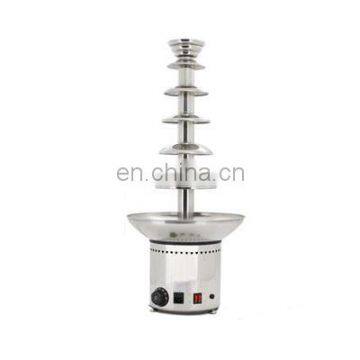 electric 4 tier  commercial chocolate fountain kiosk chocolate fountain stand machine