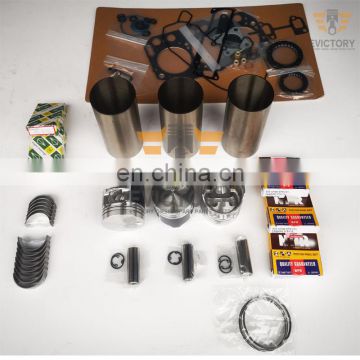 Dongfeng ISDE245 cylinder liner head gasket piston ring kit