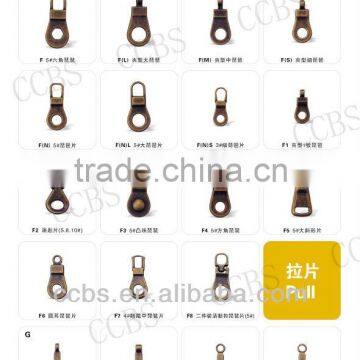 No.5 Metal,Nylon,Vislon Nickel Free Locking Zipper Slider Series