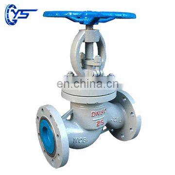 High pressure ss disc WCB body globe valve petrochemical parts