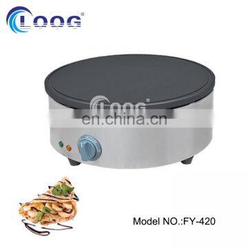 Kitchen Equipment Professional Pancake Machine Manufacturer Industrial Electric Commercial Crepe Maker photo-3