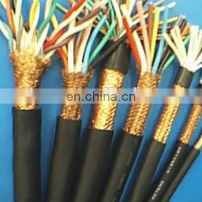 0.75mm2 2.5mm2 4mm2 XLPE insulated copper wire braid screen control cable