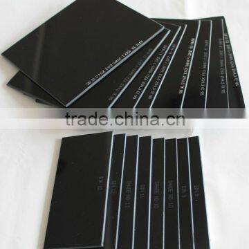 Black Glass Conforms to ANSI Z87.1 CE169 Use for Welding