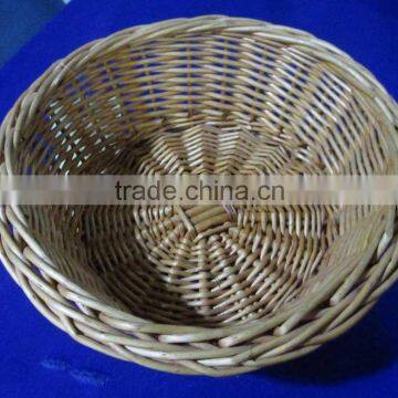 China handicrafts display basket/ wicker basket tray. basket container