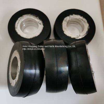 Production and Supply of Rubber Coated Roller Iron Core Coated Rubber Roller Can be Customized photo-2