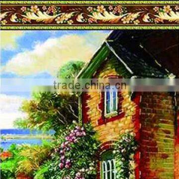 elegant painting wall tiles