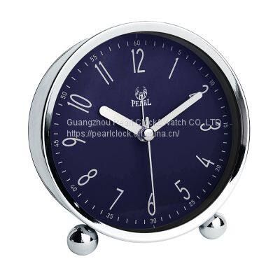 2021 New Design Quiet Sweep Bell Alarm Clock photo-4