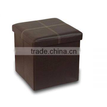 Strong Load-Bearing Foldable Storage Ottoman photo-5