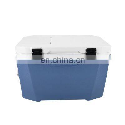 Modern Style Custom Brand Logo Senior 50L Plastic Ice Cooler Box For Boating