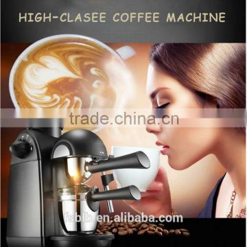 Electric espresso coffee machine/expresso coffee maker with 4 cups 5bar                        
                                                Quality Choice