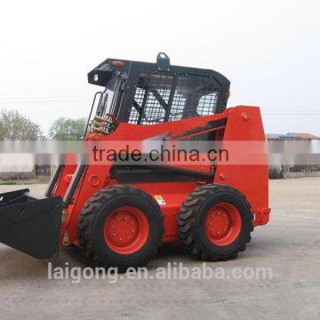 0.5m3 Small Mini Skid Steer Loader With Attachments photo-3