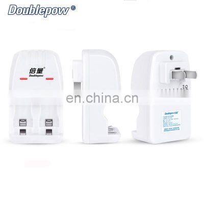 China Supplier 2 Slots K06 LED Intelligent Rapid Cell Charger for CR2 LiFePO4 Rechargeable Battery