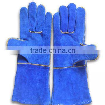 CE en12477 leather welding gloves / welders gloves