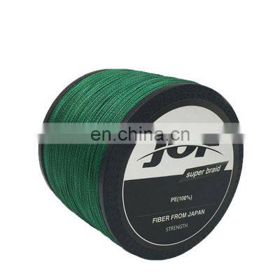 Amazon 4 Stands Weaves Super Strong Colorful JOF  PE 1000m braided fishing line