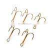 Nickel Plated Material Luya Hard Bait Treble Hooks 5 Pieces in a Box photo-5