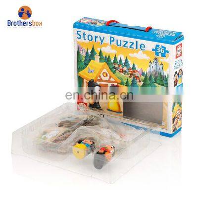 China factory salable educational 36 piece Story jigsaw puzzle