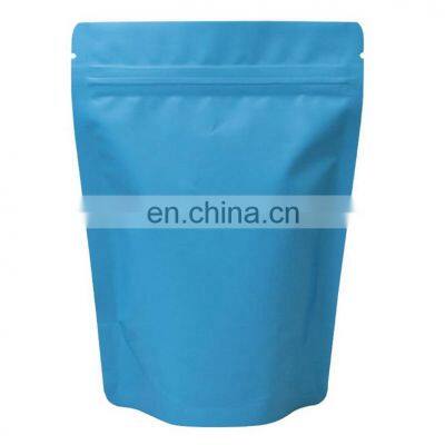 Customized design stand up food snack pouch self sealing aluminum foiled coconut powder bags