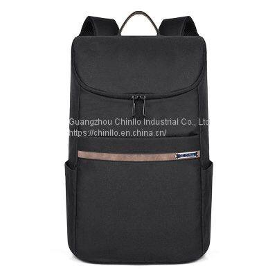 Newest Black Lightweight Business Backpack Cheap Factory Direct Selling Bag Custom Backpack College China Supplier CLG18-8003