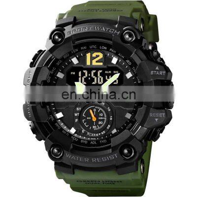 Multifunctional Man Dual Time Japan Movement Waterproof Sport Watch Chinese Wholesale Watches Skmei 1637