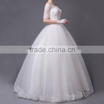 C71640A Classic Sweetheart bling Wedding dress