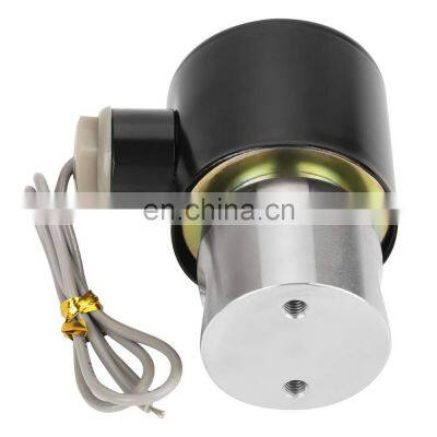 COVNA 2 Way 12V DC Normally Closed High Pressure Water Air Stainless Steel Solenoid Valve photo-5