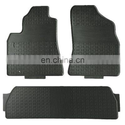 Non Skid Car Floor Mats PU Leather Protect Foot Carpets For CITROEN 2015