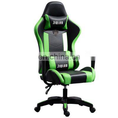 wholesale PU leather led rgb computer game chair cadeira silla gamer racing gaming chair with lights and speakers