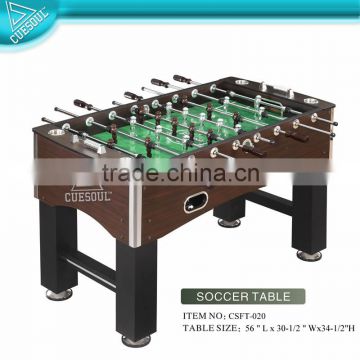 Primo Soccer Table, Brown, 56-Inch