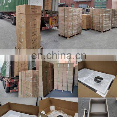 Stainless Steel Single and Double Black Gold White Brushed Nickel Bathroom Wall Metal Recess Shower Niche Shelf photo-4