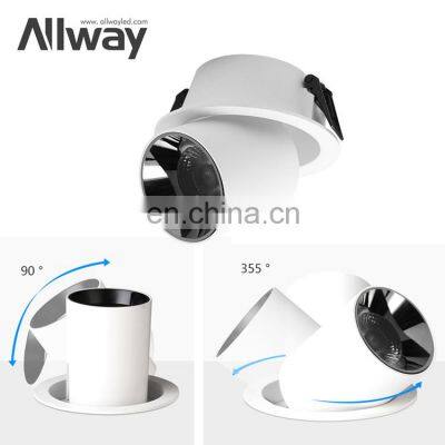 Newest Design 355 Degree Adjustable Show Store Shopping Mall Ceiling Light COB 20W LED Spotlight photo-4