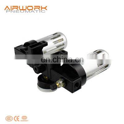 BC2000 Airtac Type Air Treatment Processing Filter Regulator Lubricator Three Unit photo-4