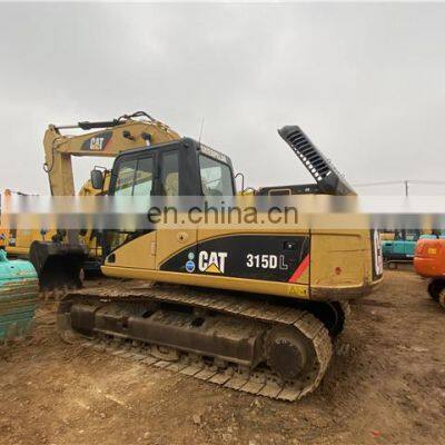 cat second hand 315d 312d crawler digger , original Japan made cat excavator , cat middle size excavator