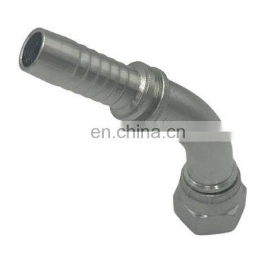 Customized Zinc Plated High Pressure Stainless Carbon Steel Oil Pipe Connection Hydraulic Fitting photo-5