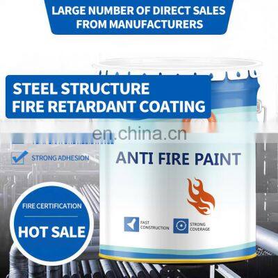 Anti Fire Steel Structure Protection Paint Tunnel Fireproof Coating Anti Fire Paint photo-4