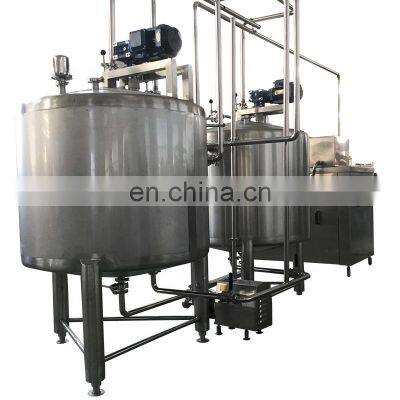 Steam Heating Stainless steel juice mixing tank