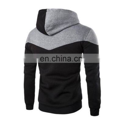 Two tone hoodies sweatshirt for men hot selling hoodie design crew neck jumpers