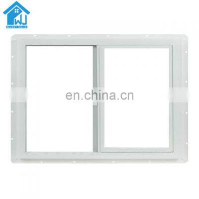 AS2208 Glass Aluminum Nigeria Slide Window Grill Design