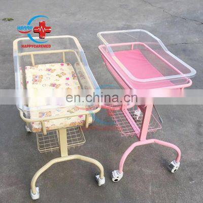 HC-M023 Infant used baby crib pediatric hospital beds /baby cot/hospital bed mattress