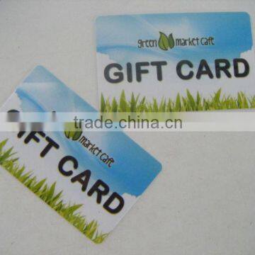 High standard CMYK printed plastic vip card