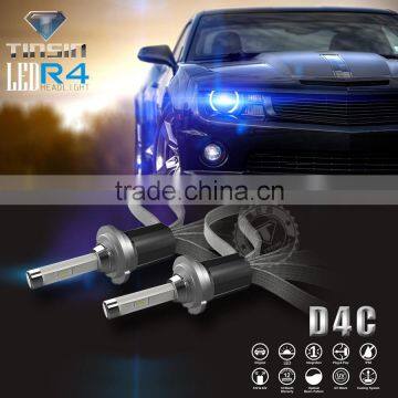 Customized led chip high lumen 9600ml 80w r4 d4c led headlight for mazda 6