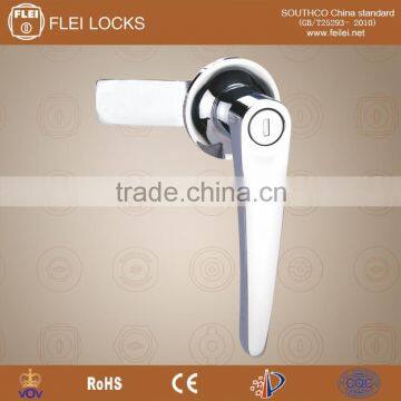 CE RoHS 2015 FEILEI MS310-1 Wenzhou wholesale zinc alloy high quality cabinet L handle latch lock with key set