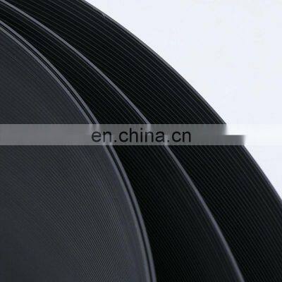 Dark-Grey 1.3mm 19cm*2.52m Hard PVC Weave Strip Screen Fence For Garden Fence/Hart Sichtschutzstreifen photo-3